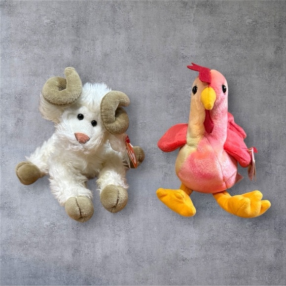 Ty Beanie Babies Farm Animals - NWT - Picture 10 of 11